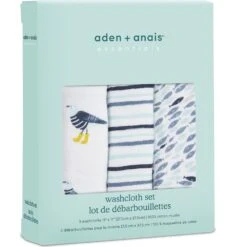 Lot De 3 Débarbouillettes Seashore -Produits Pour Bébé ad090047271 1