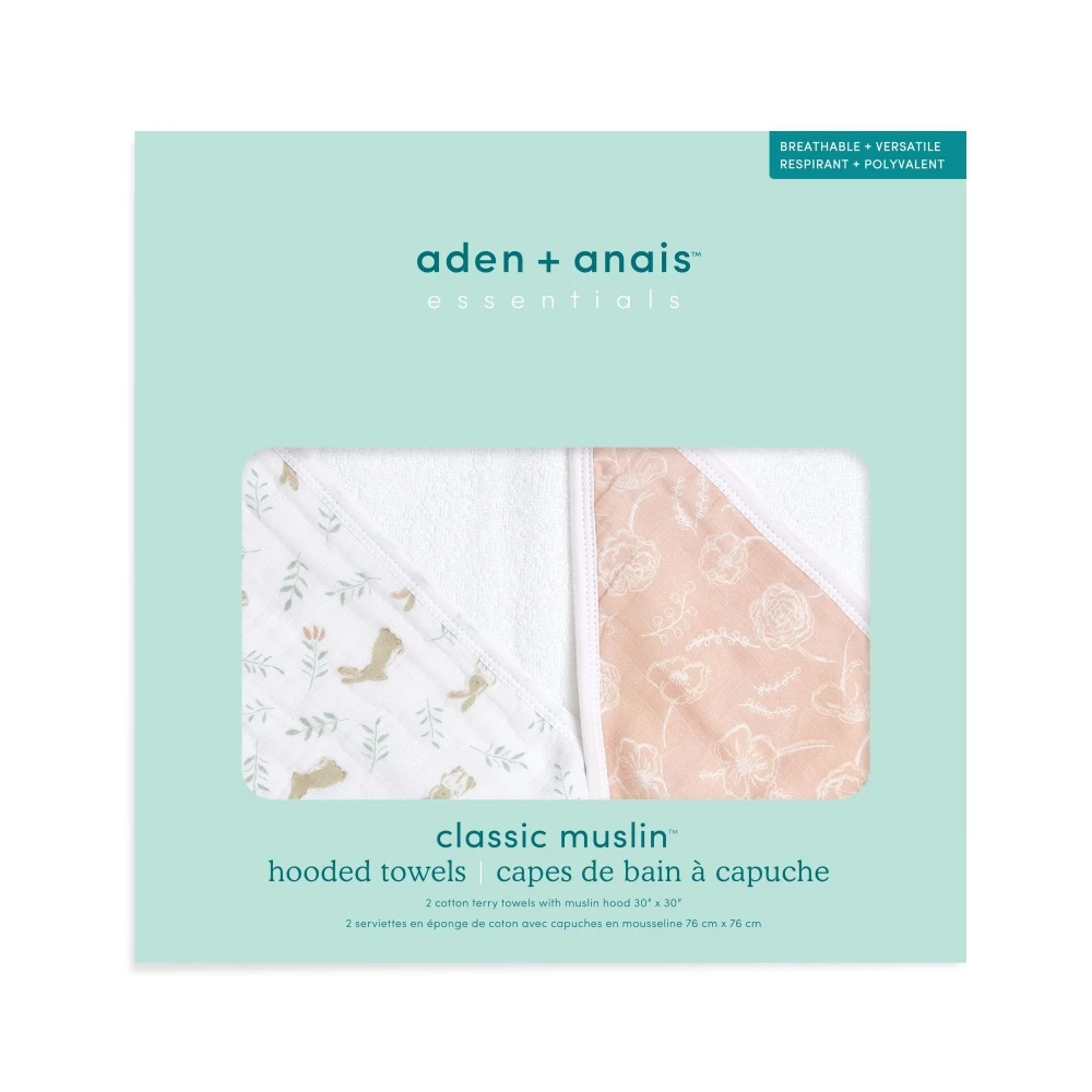 Lot De 2 Capes De Bain Blushing Bunnies 4 Lot De 2 Capes De Bain Blushing Bunnies – Image 2