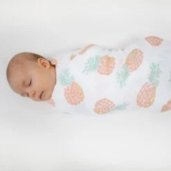 Lot De 4 Maxi-langes En Mousseline De Coton Tropicalia -Produits Pour Bébé ad121052428 7
