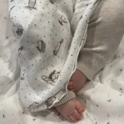 Lot De 2 Langes En Mousseline De Coton Healing Nature -Produits Pour Bébé ad121054286 8