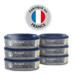 Angelcare Lot De 6 Recharges Octogonales Pour Poubelle Dress Up -Produits Pour Bébé ag095001102 2