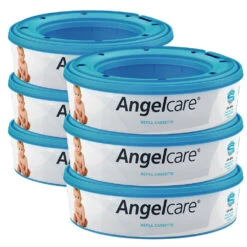 Lot De 6 Recharges Pour Poubelle à Couches Angelcare