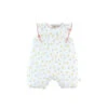 Pyjama Combishort été Coton Bio Fleuri 9 Mois -Produits Pour Bébé am0231000521