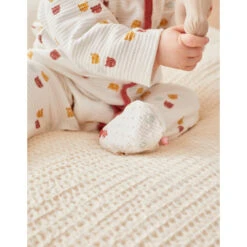 Lot De 2 Pyjamas En Velours Naissance -Produits Pour Bébé am023101030 3