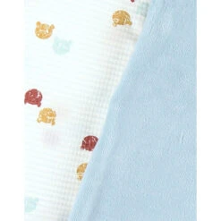 Lot De 2 Pyjamas En Velours Naissance -Produits Pour Bébé am023101030 5