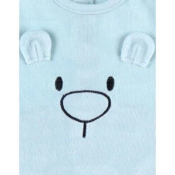 Lot De 2 Pyjamas En Velours Naissance -Produits Pour Bébé am023101030 7
