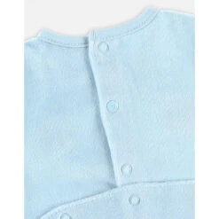 Lot De 2 Pyjamas En Velours Naissance -Produits Pour Bébé am023101030 8