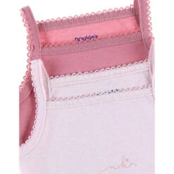 Lot De 2 Body à Bretelles Rose 6 Mois -Produits Pour Bébé am023105779 2
