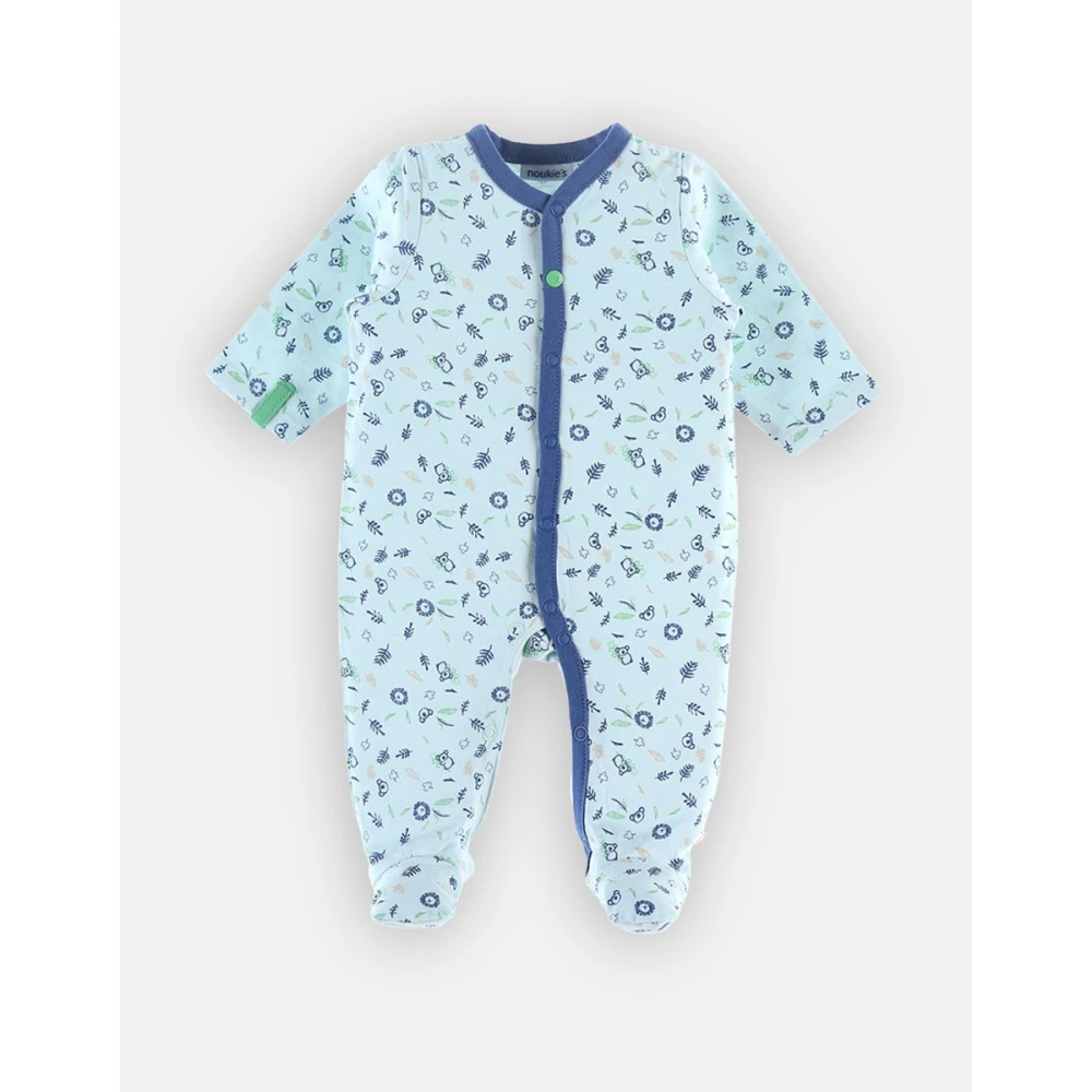 Pyjama En Jersey à Imprimé Bleu 3 Mois 3 Pyjama En Jersey à Imprimé Bleu 3 Mois