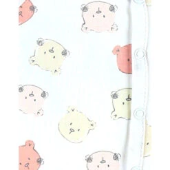 Lot De 2 Pyjamas Iconiques En Jersey Bio Corail 3 Mois -Produits Pour Bébé am023106080 2