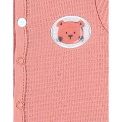 Lot De 2 Pyjamas Iconiques En Jersey Bio Corail 3 Mois -Produits Pour Bébé am023106080 3