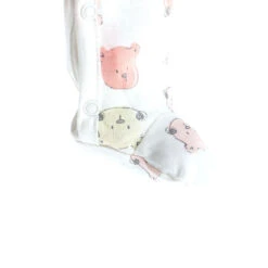 Lot De 2 Pyjamas Iconiques En Jersey Bio Corail 3 Mois -Produits Pour Bébé am023106080 4