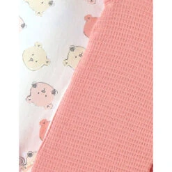 Lot De 2 Pyjamas Iconiques En Jersey Bio Corail 3 Mois -Produits Pour Bébé am023106080 8