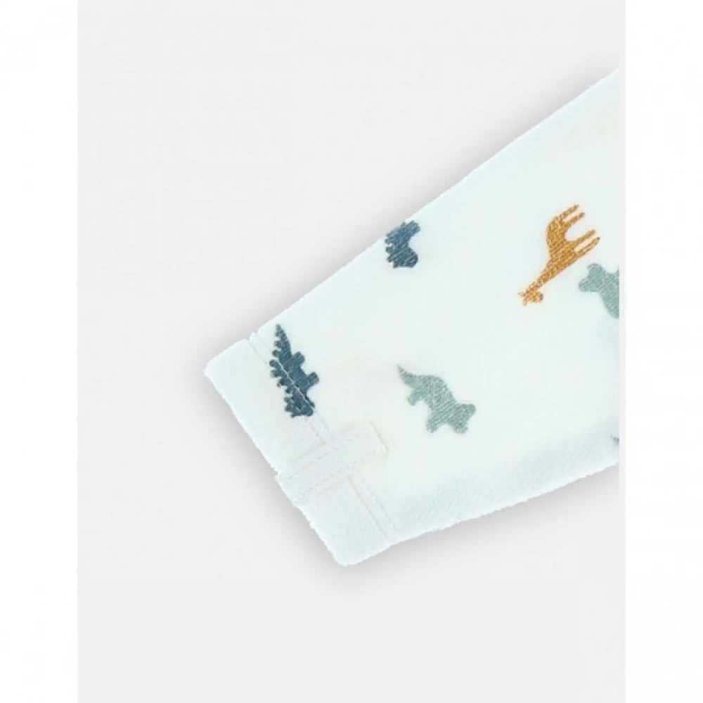 Pyjama Bébé En Velours Dinosaure - 0 Mois 7 Pyjama Bébé En Velours Dinosaure - 0 Mois – Image 5