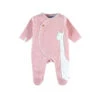 Pyjama Bébé Velours Girafe Rose 1 Mois -Produits Pour Bébé am023112292