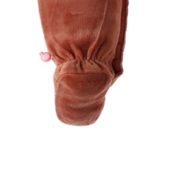 Pyjama 1 Pièce En Velours Marron 9 Mois -Produits Pour Bébé am023114822 2