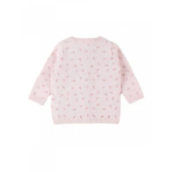 Gilet Maille Rose Fleurs 3 Mois -Produits Pour Bébé am023145505 3