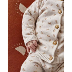 Gilet Fleurs Beige 6 Mois -Produits Pour Bébé am023145541 1