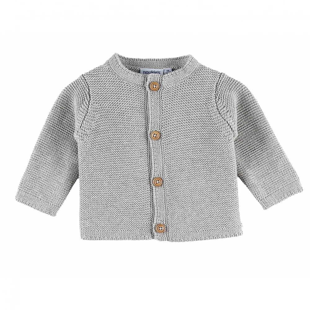 Gilet Maille Gris Chiné 1 Mois 3 Gilet Maille Gris Chiné 1 Mois