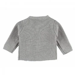Gilet Maille Gris Chiné 18 Mois 11 Gilet Maille Gris Chiné 18 Mois -Produits Pour Bébé am023181867 4