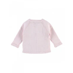 Gilet Maille Rose Pâle 1 Mois -Produits Pour Bébé am023184357 2