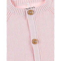 Gilet Maille Rose Pâle 1 Mois -Produits Pour Bébé am023184357 4