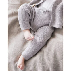 Legging Maille Gris Chiné 18 Mois 9 Legging Maille Gris Chiné 18 Mois -Produits Pour Bébé am023190074 2