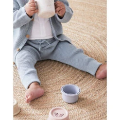 Legging Maille Vert D'eau 6 Mois -Produits Pour Bébé am023190272 3