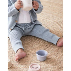 Legging Maille Vert D'eau 9 Mois 10 Legging Maille Vert D'eau 9 Mois -Produits Pour Bébé am023190289 3