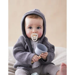 Gilet En Maille Gris Foncé 1 Mois 8 Gilet En Maille Gris Foncé 1 Mois -Produits Pour Bébé am023190357 2
