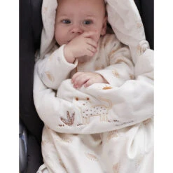 Nid D'ange En Veloudoux écru Motif Soleil -Produits Pour Bébé am067614389 4