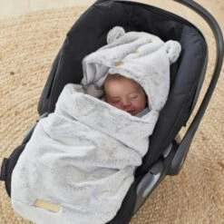 Nid D'ange Gris Clair Fausse Fourrure 11 Nid D'ange Gris Clair Fausse Fourrure -Produits Pour Bébé am067627165 1