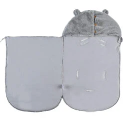 Nid D'ange Gris Clair Fausse Fourrure 13 Nid D'ange Gris Clair Fausse Fourrure -Produits Pour Bébé am067627165 3