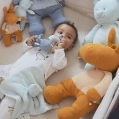 Doudou Coton Bio Nouky Mint -Produits Pour Bébé am083492633 2