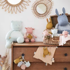 Doudou Coton Bio Lola Rose -Produits Pour Bébé am083492695 5