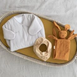 Doudou Lange Lapin Orange -Produits Pour Bébé ay083407822 1