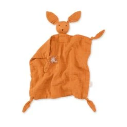 Doudou Lange Lapin Orange -Produits Pour Bébé ay083407822 3