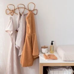 Poncho De Bain éponge Caramel -Produits Pour Bébé ay090607211 4