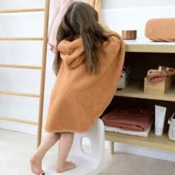 Poncho De Bain éponge Orange -Produits Pour Bébé ay090610815 3