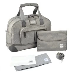Beaba Sac à Langer De Voyage Amsterdam Gris Chiné -Produits Pour Bébé bb045202730 3