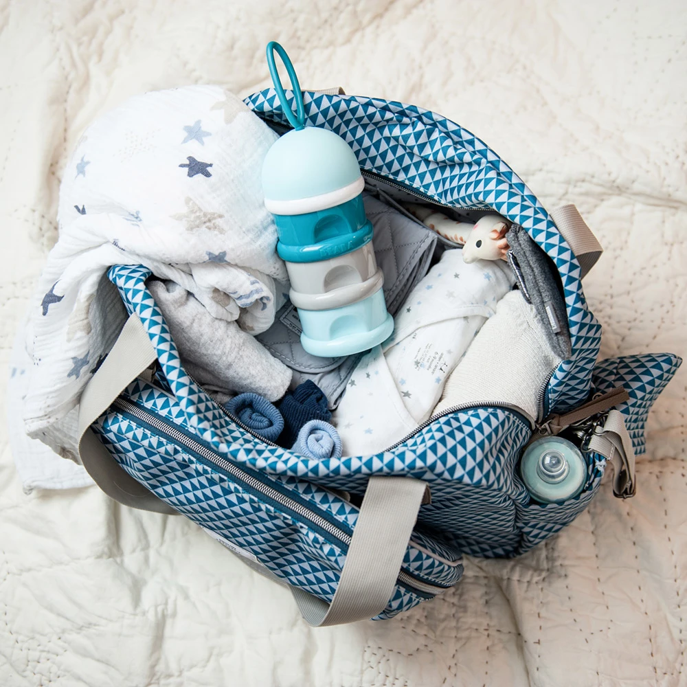 Beaba Sac à Langer Genève 2 Play Print Blue 10 Beaba Sac à Langer Genève 2 Play Print Blue – Image 8