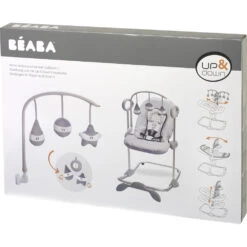 Beaba Arche De Jeux Pour Transat Up And Down 3 Grey / White -Produits Pour Bébé bb060012488 6