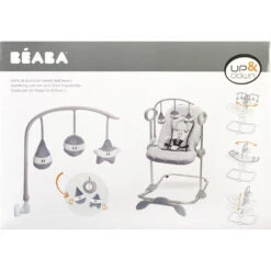 Beaba Arche De Jeux Pour Transat Up And Down 3 Grey / White -Produits Pour Bébé bb060012488 7