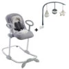 Beaba Transat Up And Down 3 Heather Grey Avec Arche De Jeux Offerte -Produits Pour Bébé bb062350204