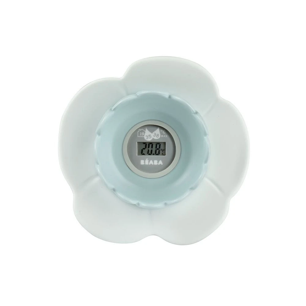 Beaba Thermométre De Bain Lotus Green Blue 3 Beaba Thermométre De Bain Lotus Green Blue