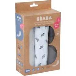 Beaba Lot De 3 Langes 70 X 70 Cm Savane -Produits Pour Bébé bb121003443 1