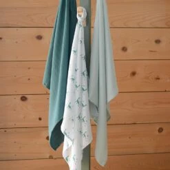 Beaba Lot De 3 Langes 70 X 70 Cm Jurassique -Produits Pour Bébé bb121003450 5