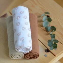 Beaba Lot De 3 Langes 70 X 70 Cm Hérisson 11 Beaba Lot De 3 Langes 70 X 70 Cm Hérisson -Produits Pour Bébé bb121003467 3