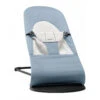 Babybjorn Transat Bébé Balance Soft Coton Et Jersey Bleu Et Gris -Produits Pour Bébé bj062350458