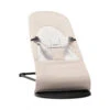 Babybjorn Transat Bébé Balance Soft Coton Et Jersey Beige Et Gris Cadre Noir -Produits Pour Bébé bj062350830